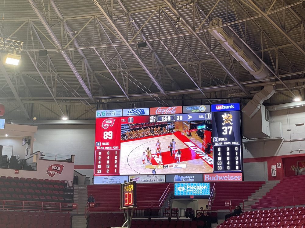 Social spots from E. A. Diddle Arena