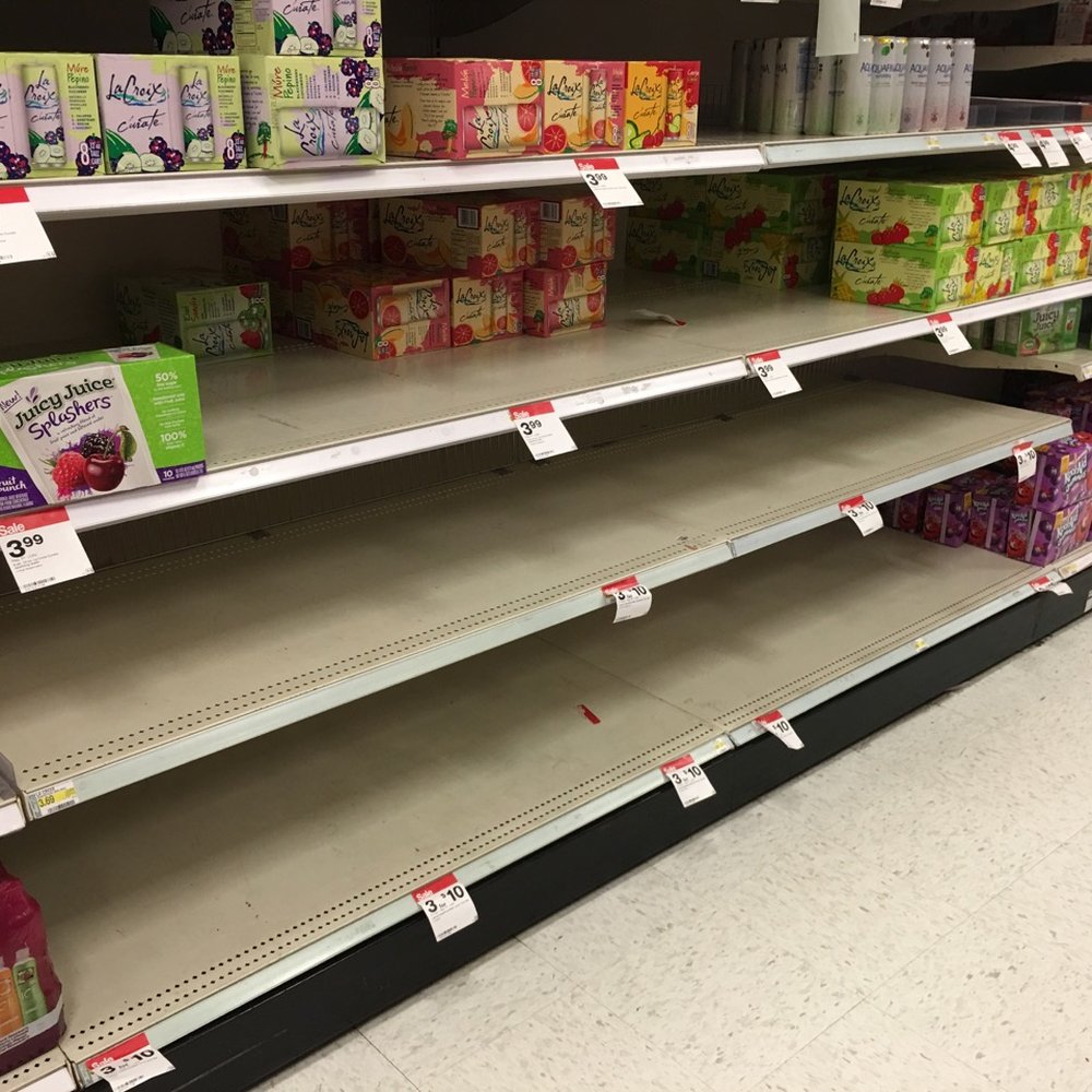 Target - This store is apparently unable to stock items like flavored water fast enough. It's called La Croix, but it's not shipped from France. - Department Stores Near Me - Culver City, California Target - This store is apparently unable to stock items like flavored water fast enough. It's called La Croix, but it's not shipped from France. - Department Stores Near Me - Culver City, California