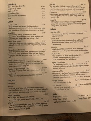 Menu photo 1 Order Up Rifle, CO Menu photo 1 Order Up Rifle, CO