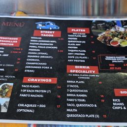 Menu (April 2026) Menu (April 2026)