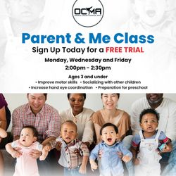 Parent and me classes! Sign up today!