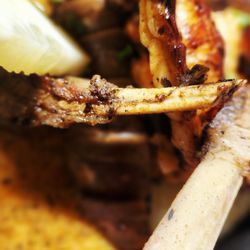 The Real Milk & Honey - GRILLED LOBSTER, LAMB CHOPS AND GRITS