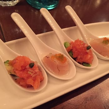 Domo - Salmon and Scallop Crudos - Sushi Bars Near Me - San Francisco, California