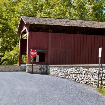 Discover Lancaster - 🐴Colemansville Covered Bridge - 1856🐴 - Visitor Centers Near Me - Lancaster, Pennsylvania