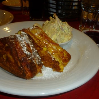 Pyramid Cafe - Monte Cristo and Potato Salad, with Strawberry Sauce on the Side - Burgers Near Me - Las Vegas, Nevada