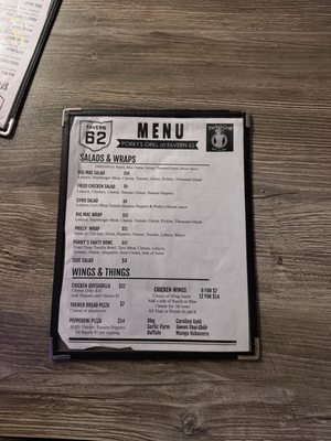 Menu photo 2 Tavern 62 Orient, OH Menu photo 2 Tavern 62 Orient, OH