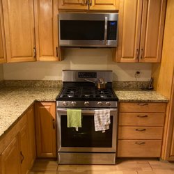 The Tile Shop - My kitchen over stove