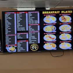 Galiberto's Mexican Food - Menu 10/12/25