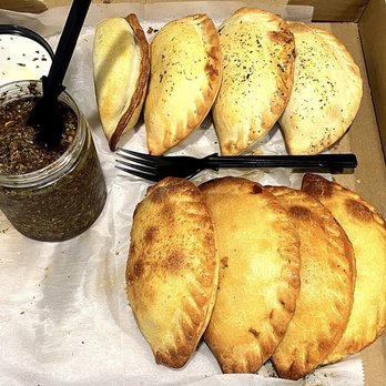 Nora’s Empanada Factory - Twelve Empanadas Combo: Beef, chicken, mushroom and cheese, spinach and feta - Empanadas Near Me - Temecula, California Nora’s Empanada Factory - Twelve Empanadas Combo: Beef, chicken, mushroom and cheese, spinach and feta - Empanadas Near Me - Temecula, California