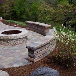 Baxter Gardens of Chesterfield - Fire Pits, Patios and Wing Walls are great additions to you landscape.