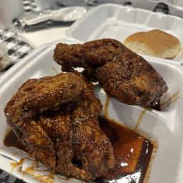 Half chicken dipped Half chicken dipped