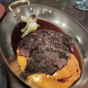 Cira - Boneless Ribeye (sorry the picture is awful, but sizable and delicious) - Mediterranean Near Me - Chicago, Illinois