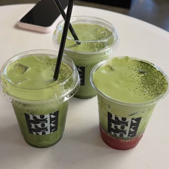 Rok - Olympic Blvd - Matcha Duo ($7.50) & Strawberry Matcha Duo ($8.50) - Coffee & Tea Near Me - Los Angeles, California Rok - Olympic Blvd - Matcha Duo ($7.50) & Strawberry Matcha Duo ($8.50) - Coffee & Tea Near Me - Los Angeles, California