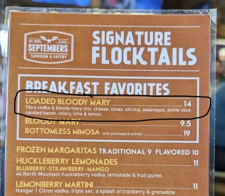 Menu photo 7 Septembers Taproom & Eatery - Redlands Redlands, CA Menu photo 7 Septembers Taproom & Eatery - Redlands Redlands, CA