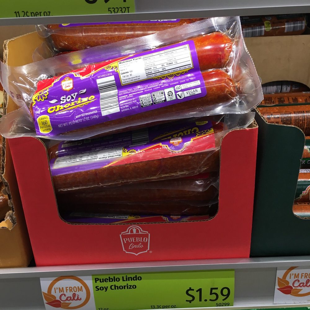 ALDI - Great price on this soyrizo! - Grocery Near Me - Arcadia, California