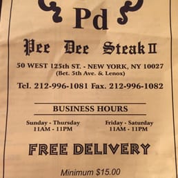 Menu Menu