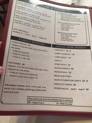 Menu photo 6 Brits Fish and Chips Charllottetown, PE Menu photo 6 Brits Fish and Chips Charllottetown, PE