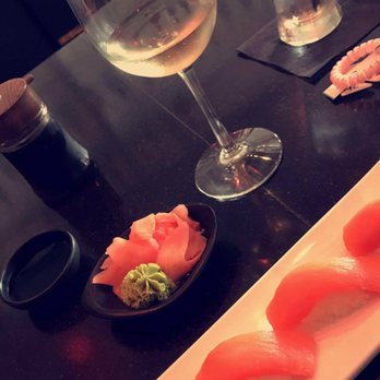 Miyako - Smoked Salmon Nigiri - Japanese Near Me - Houston, Texas