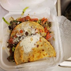 Taqueria El Gaban Mexican Grill - 2 crispy tacos with tons of meat