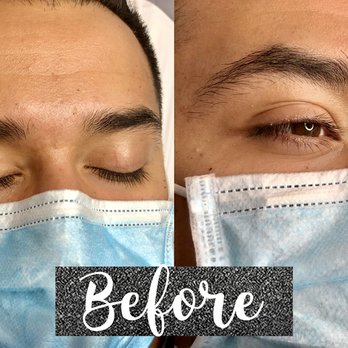 Jeanette Estiglam - Men eyebrow before - Skin Care Near Me - Pleasanton, California