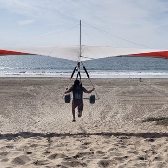 Windsports Hang Gliding - beach lesson - Flight Instruction Near Me - Sylmar, California Windsports Hang Gliding - beach lesson - Flight Instruction Near Me - Sylmar, California