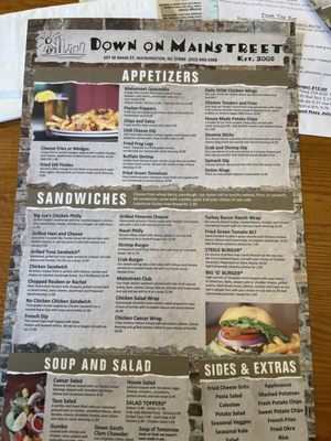 Menu photo 3 Down On Mainstreet Washington, NC Menu photo 3 Down On Mainstreet Washington, NC