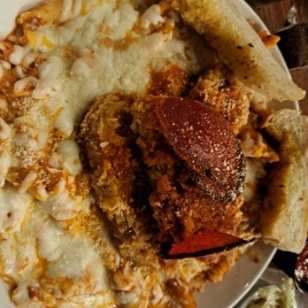 The Iron Cactus - Chicken parm pasta for days. Homemade hand breaded chicken. - Cocktail Bars Near Me - Lancaster, California The Iron Cactus - Chicken parm pasta for days. Homemade hand breaded chicken. - Cocktail Bars Near Me - Lancaster, California