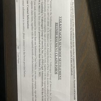 O'Steen Volkswagen - Potential Class action lawsuit on sunroof - Car Dealers Near Me - Jacksonville, Florida