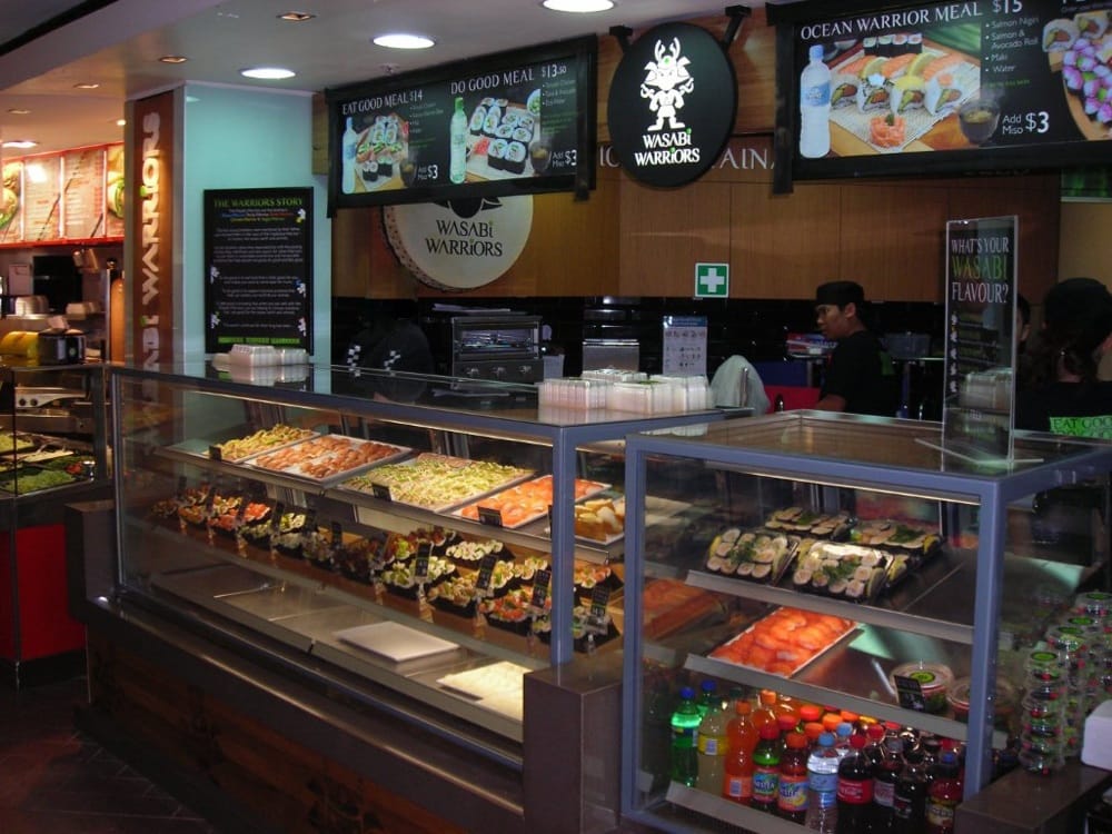 WASABI WARRIORS Updated July 2024 1929 Martin Pl, Sydney New South Wales, Australia Food