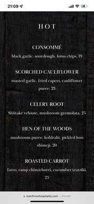 Menu photo 8 Avant Garden New York, NY