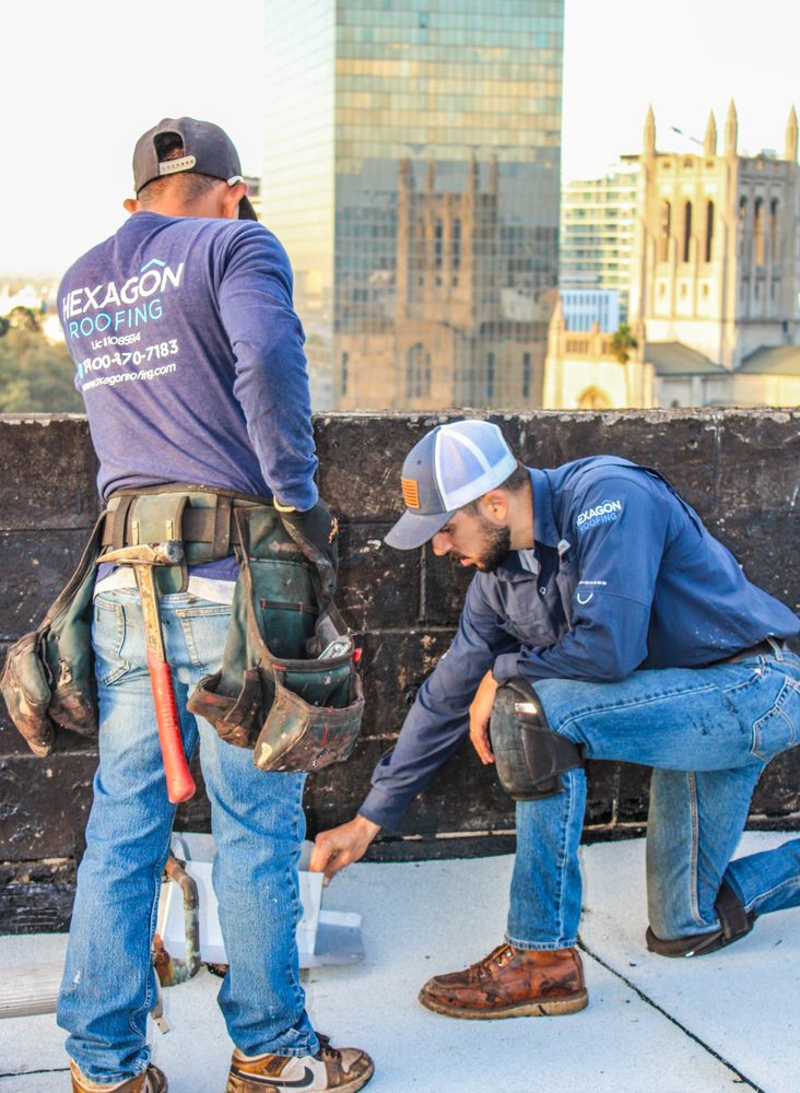 Slide of Hexagon Commercial Roofing