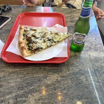 Pizza Time - White Pizza Spinach & Mushroom - Pizza Near Me - St. Augustine, Florida