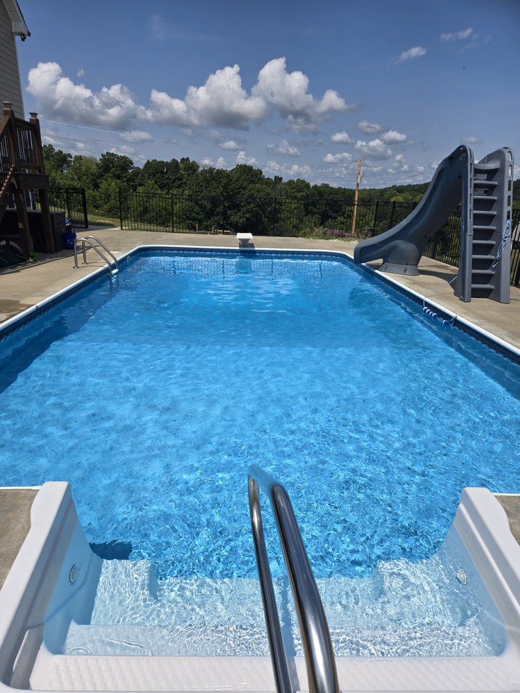 Slide of Frankie's Pool and Spa Services