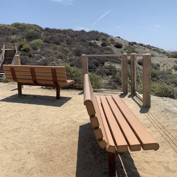 Sea Summit At Marblehead Trail - Benches on trail - Hiking Near Me - San Clemente, California Sea Summit At Marblehead Trail - Benches on trail - Hiking Near Me - San Clemente, California