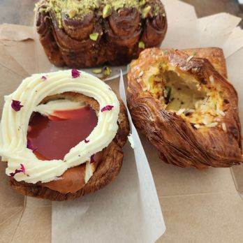 Koffeteria - Guava Danish, crab Rangoon, pistachio bread thing - Bakeries Near Me - Houston, Texas Koffeteria - Guava Danish, crab Rangoon, pistachio bread thing - Bakeries Near Me - Houston, Texas