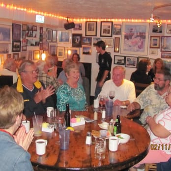Lighthouse Cafe - It was a tight squeeze but they found room to seat eight of us for dinner. - Breakfast & Brunch Near Me - Sanibel, Florida Lighthouse Cafe - It was a tight squeeze but they found room to seat eight of us for dinner. - Breakfast & Brunch Near Me - Sanibel, Florida