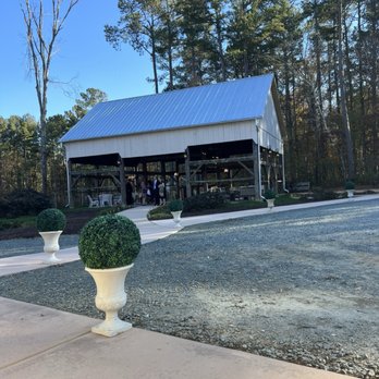 Lavender Oaks Farm - This is an open barn that guests could enjoy while the wedding party took photos. - Farms Near Me - Chapel Hill, North Carolina Lavender Oaks Farm - This is an open barn that guests could enjoy while the wedding party took photos. - Farms Near Me - Chapel Hill, North Carolina