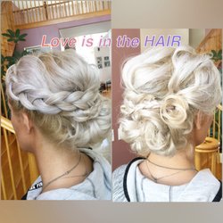 Love is in the Hair - Updo with braid