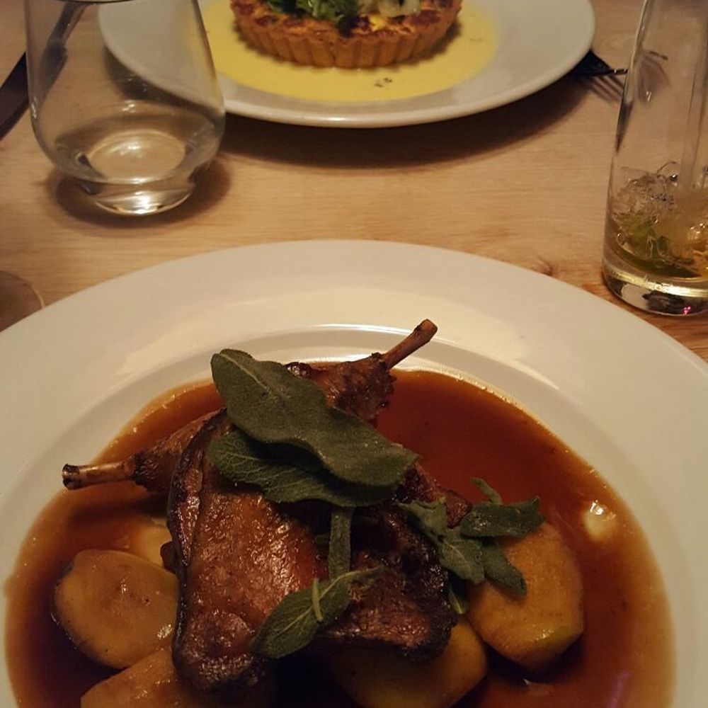 Bank - Crispy duck with apples - French Near Me - Birmingham, XWM