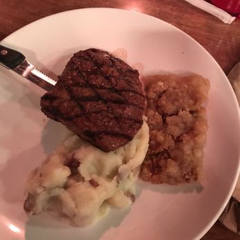 Circle 7 Ranch - Maple pork chop, apple crumble, and mashed potatoes - Salad Near Me - Ballwin, Missouri