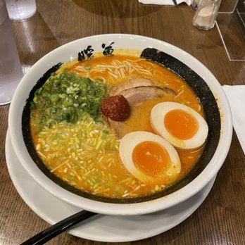 Ramen Danbo - Curry Rekka Ramen with soft boiled egg - Ramen Near Me - Seattle, Washington