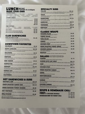 Menu photo 3 Downtown Deli & Eatery Harrisburg, PA Menu photo 3 Downtown Deli & Eatery Harrisburg, PA