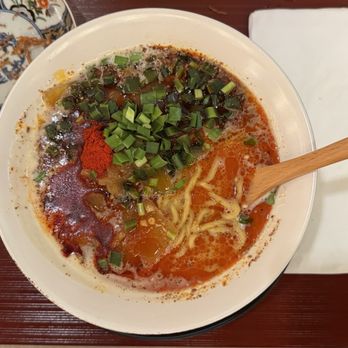 Mensho Ramen - Spicy Toripaitan (not very spicy) - Ramen Near Me - Mesa, Arizona Mensho Ramen - Spicy Toripaitan (not very spicy) - Ramen Near Me - Mesa, Arizona