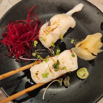 Naori - Scallop nigiri - Japanese Near Me - Sunrise, Florida Naori - Scallop nigiri - Japanese Near Me - Sunrise, Florida