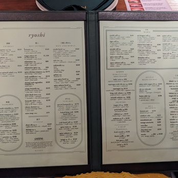 Ryoshi - Menu - Japanese Near Me - Ciudad de México, DIF Ryoshi - Menu - Japanese Near Me - Ciudad de México, DIF