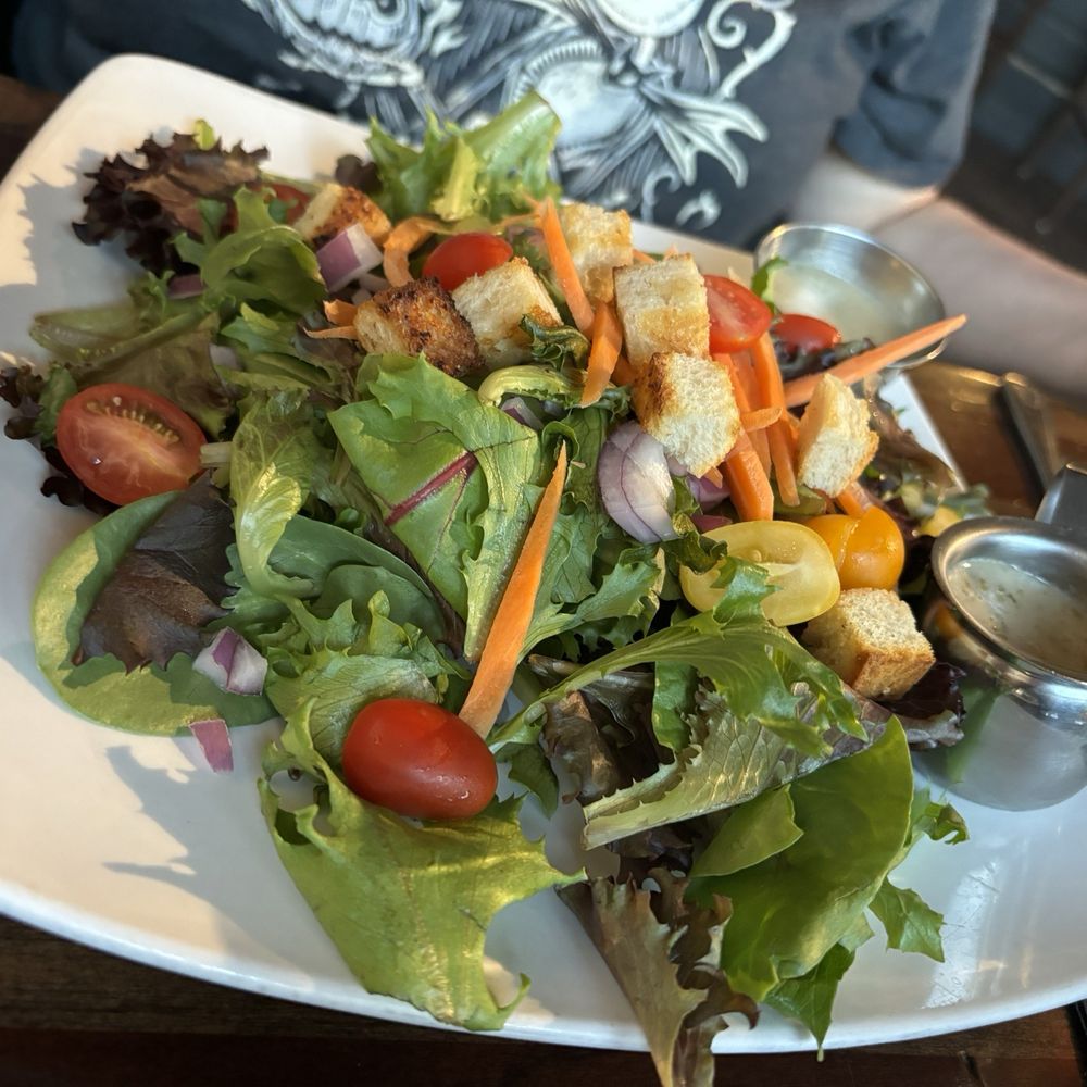 Dillon's Local - Garden salad-refreshing (not a fan of the croutons though-they were stale) - American Near Me - Plymouth, Massachusetts Dillon's Local - Garden salad-refreshing (not a fan of the croutons though-they were stale) - American Near Me - Plymouth, Massachusetts