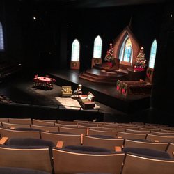 Stage set for " the best Christmas pageant ever"
