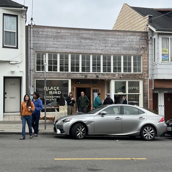 Black Bird Bookstore and Cafe - Outside store front - Bookstores Near Me - San Francisco, California
