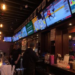 1683 Sports Bar & Grille - Lots of screens throughout with a variety of sports.