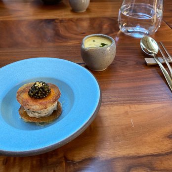 Kochi - Pine nut (chef signature menu) with caviar - Korean Near Me - New York, New York Kochi - Pine nut (chef signature menu) with caviar - Korean Near Me - New York, New York
